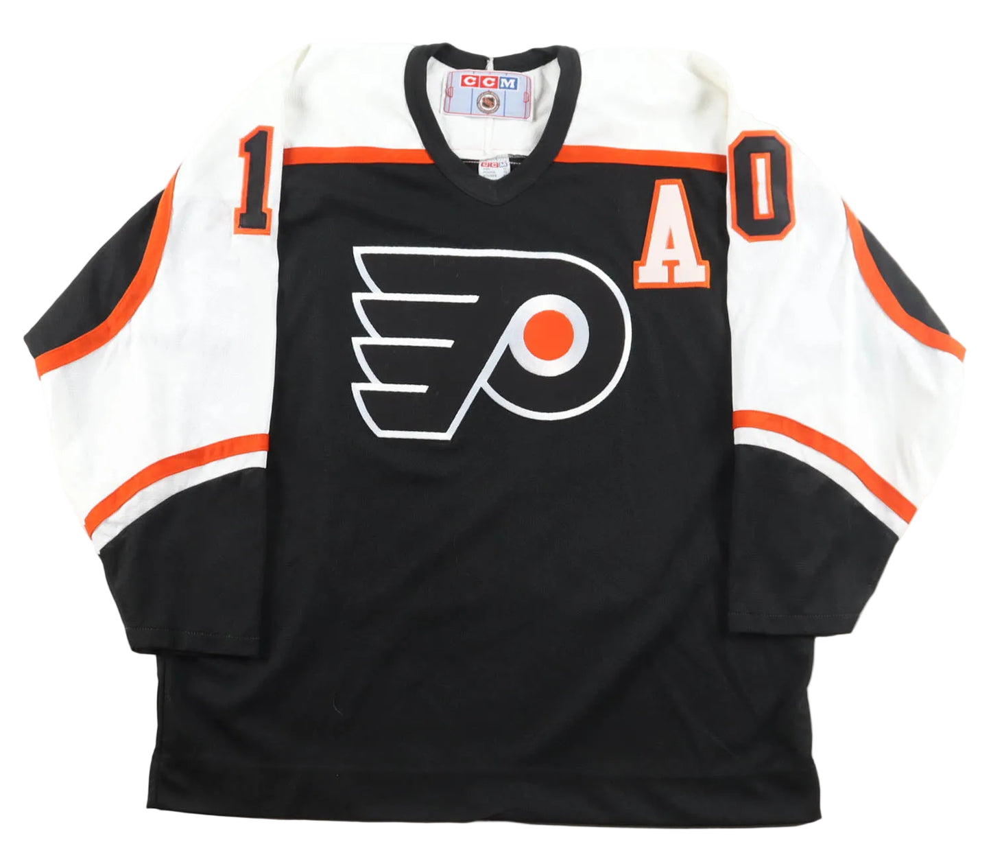 John LeClair Hand-Signed Philadelphia Flyers CCM Authentic Jersey, With Beckett COA
