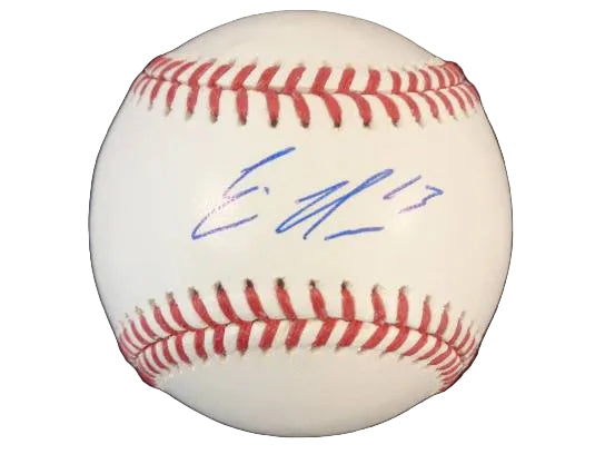Eric Haase Hand-Signed Detroit Tigers Baseball, With Beckett COA
