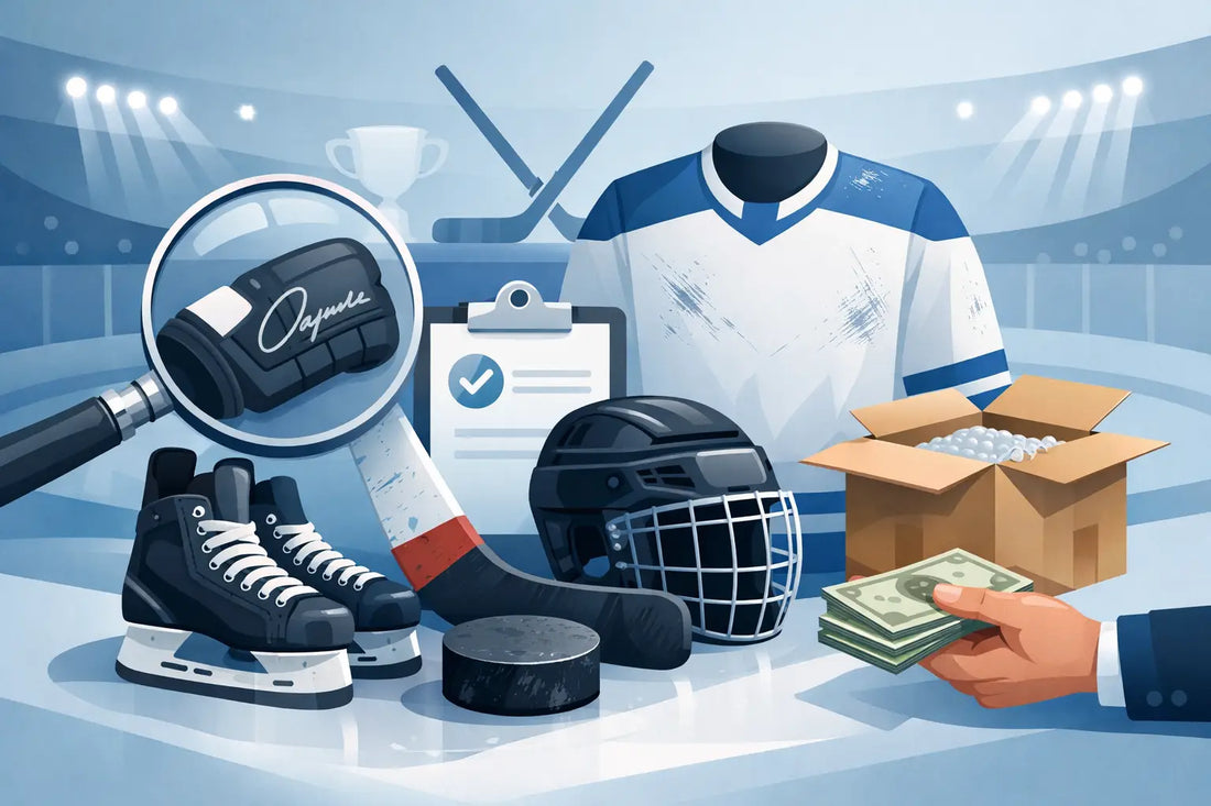 How to Buy Authentic Game Used Hockey Memorabilia