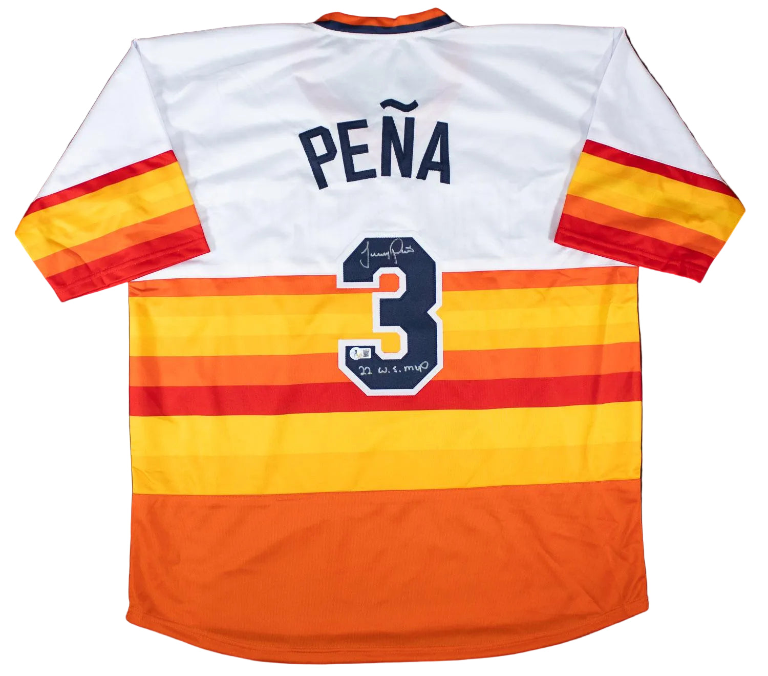 Autographed MLB Jersey's