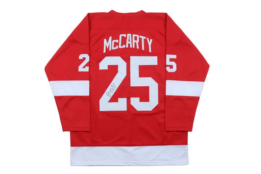 Darren McCarty Autographed Custom XL Jersey, With JSA COA