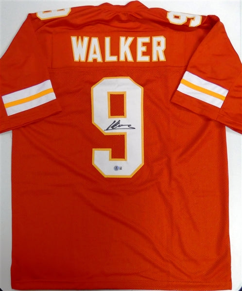 Kenneth Walker III Autographed Kansas City Chiefs XL Custom Jersey, With COA
