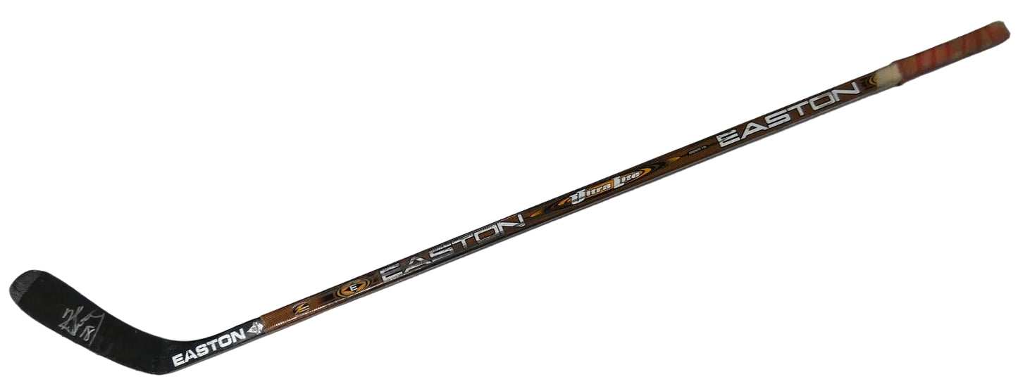 Kirk Maltby Game-Used AND Autographed Detroit Red Wings Hockey Stick, With Beckett COA
