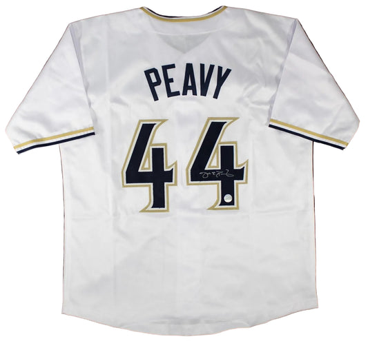 Jake Peavy Autographed San Diego Padres Custom Jersey, With LOJO COA