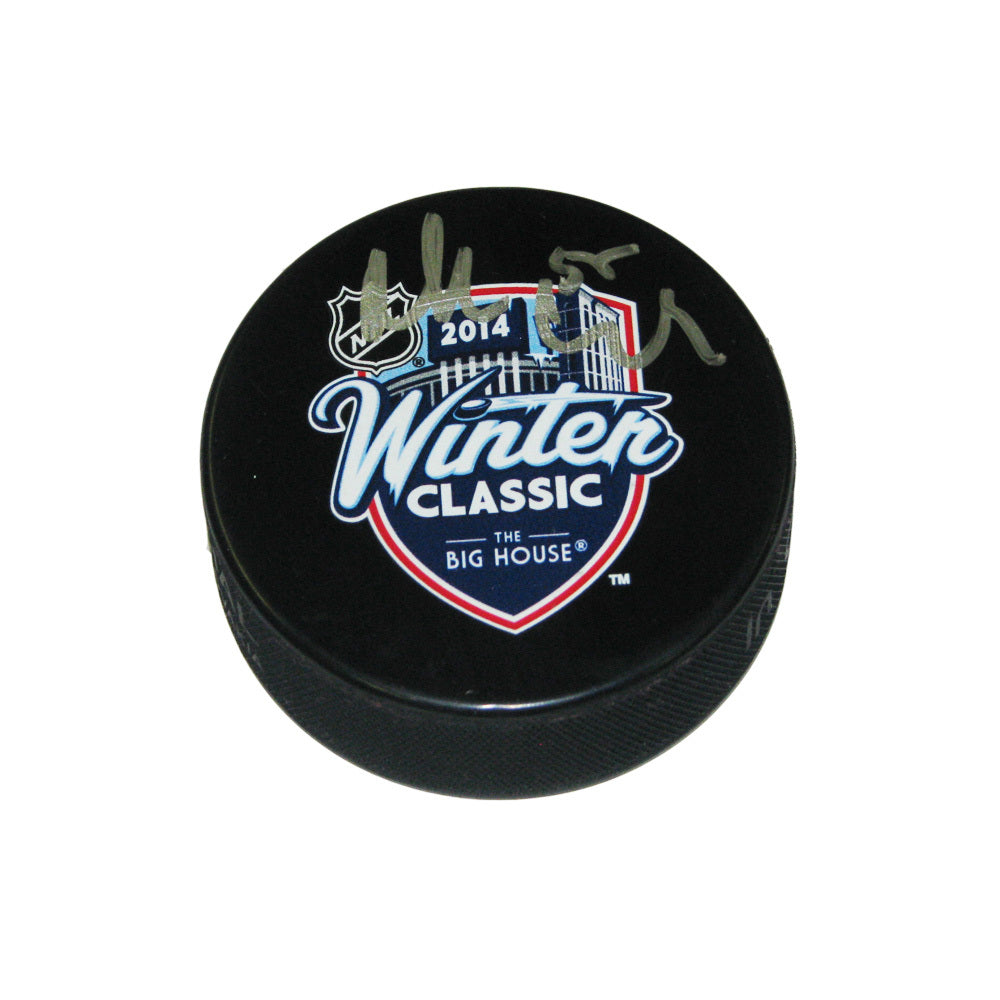 Niklas Kronwall Hand-Signed 2014 Detroit Red Wings Winter Classic Puck, With COA