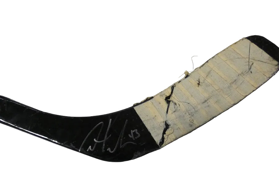 Darren Helm Game-Used AND Autographed Detroit Red Wings Hockey Stick, With Beckett COA