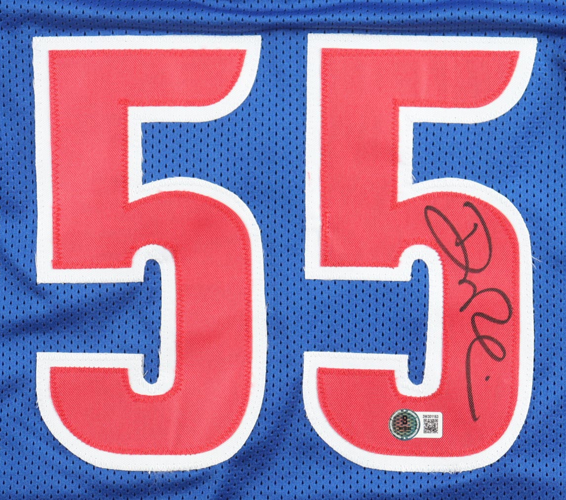 Duncan Robinson Autographed Detroit Pistons Custom XL Jersey, With Becket COA