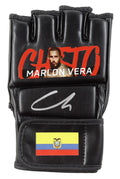 Marlon "Chito" Vera Hand-Signed Custom Ecuador MMA Fight Glove, With COA