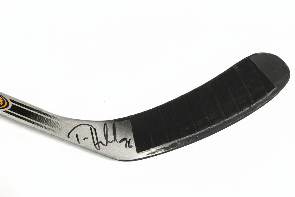 Tomas Holmstrom, Four-Time Stanley Cup Champion, Autographed GAME USED Easton Stick, With Beckett Authentication