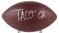 Taco Charlton Hand-Signed NFL Football, With PSA COA