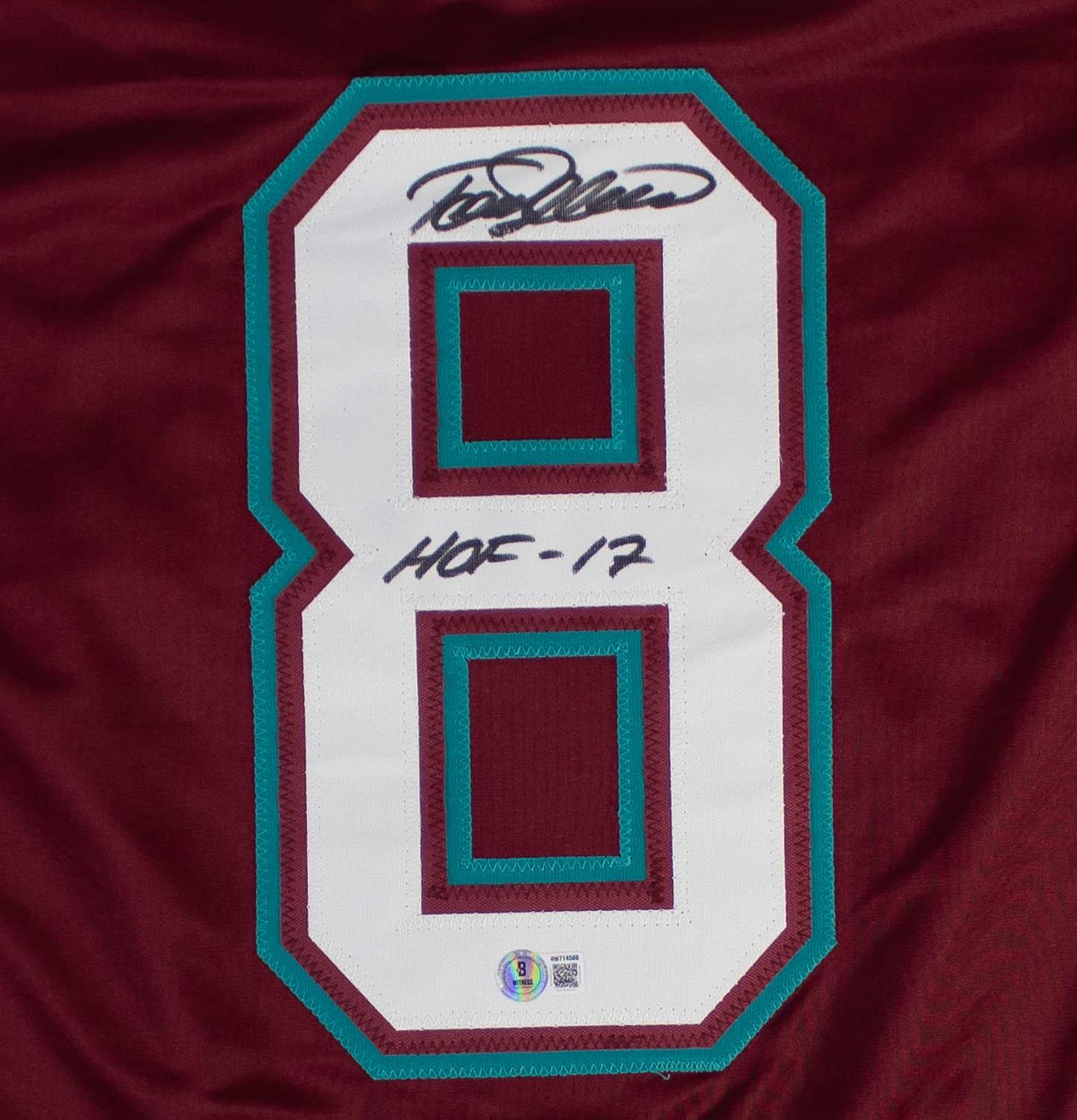 Teemu Selanne Hand-Signed Anaheim Ducks Custom Jersey, With HOF 17 And Beckett COA