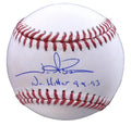 Jim Abbott Autographed New York Yankees Baseball w/ No Hitter And COA