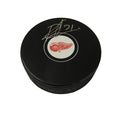 Dennis Cholowski Hand-Signed Detroit Red Wings Puck, With COA