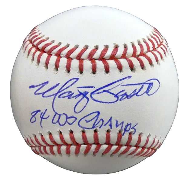 Marty Castillo Autographed Detroit Tigers Baseball w/84 WS Champs And Beckett COA