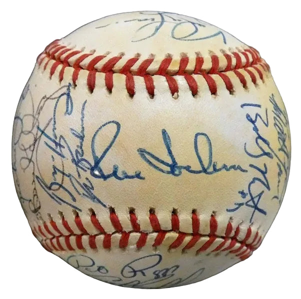 1993 Florida Marlins Inaugural Season Team Signed Baseball, With Beckett COA