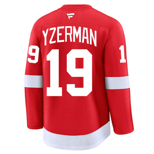 Steve Yzerman Authentic Pro Fanatics Jersey Size 56 (XXL), New With Tags