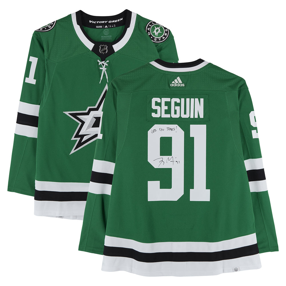 Tyler Seguin Hand-Signed Dallas Stars Adidas Jersey w/ "Lets Go Stars" Inscription And Fanatics COA