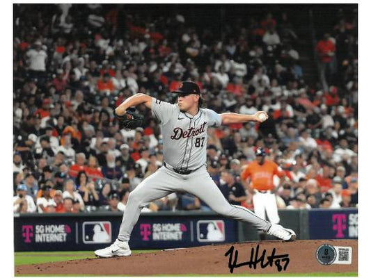 Tyler Holton Hand-Signed Detroit Tigers 8X10 Photo, With COA