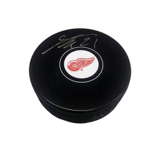 Tomas Tatar Hand-Signed Detroit Red Wings Puck, With COA