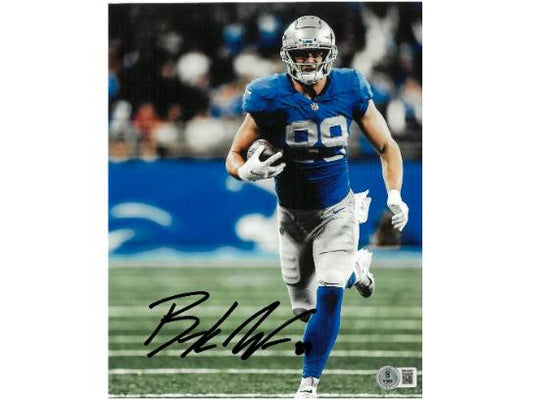 Brock Wright Autographed Detroit Lions 8x10 Photo, With Beckett COA