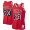 Michael Jordan Chicago Bulls XXL Mitchell & Ness Scarlet 1995/96 Hardwood Classics Authentic Jersey