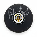 Phil Esposito Autographed Boston Bruins Puck, With Beckett COA