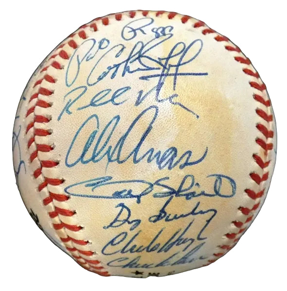 1993 Florida Marlins Inaugural Season Team Signed Baseball, With Beckett COA