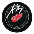 Pavel Datsyuk Signed Detroit Red Wings Official Game Puck, With Beckett COA
