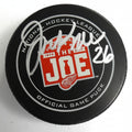Joe Kocur, Four-Time Stanley Cup Champion, Autographed Farewell To The Joe Official Game Puck, With Beckett Authentication