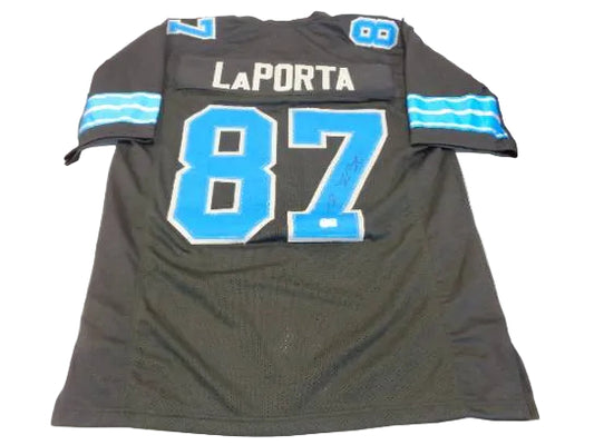 Sam LaPorta Signed Custom Detroit Lions Jersey, With Beckett COA