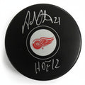 Adam Oates, Six-Time Lady Byng Memorial Trophy Finalist, Autographed Puck With HOF ’12, And Beckett Authentication