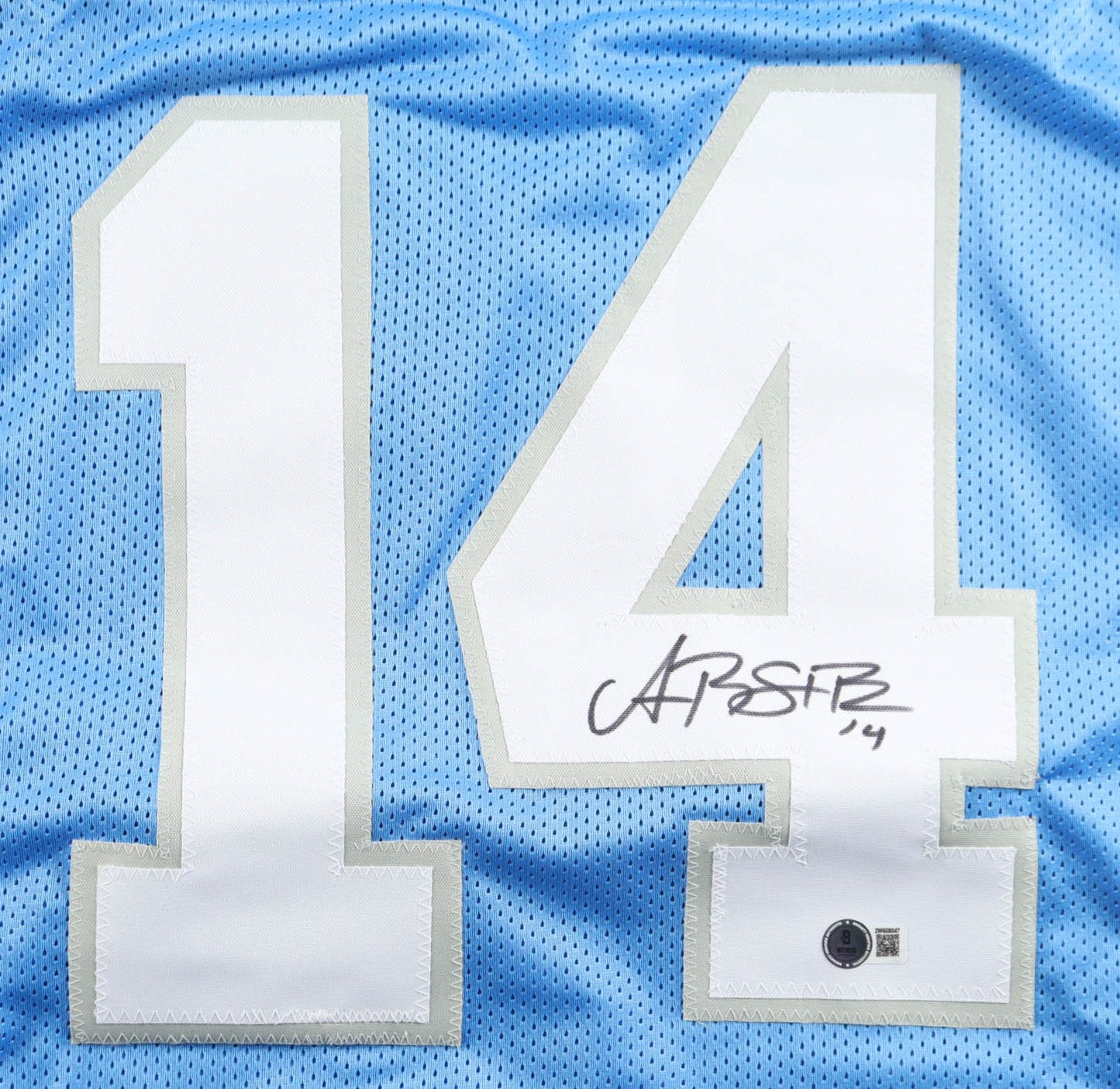 Amon-Ra St. Brown Hand-Signed XL Custom Detroit Lions Jersey, With Beckett COA