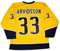 Viktor Arvidsson Autographed Nashville Predators Custom Jersey, With COA