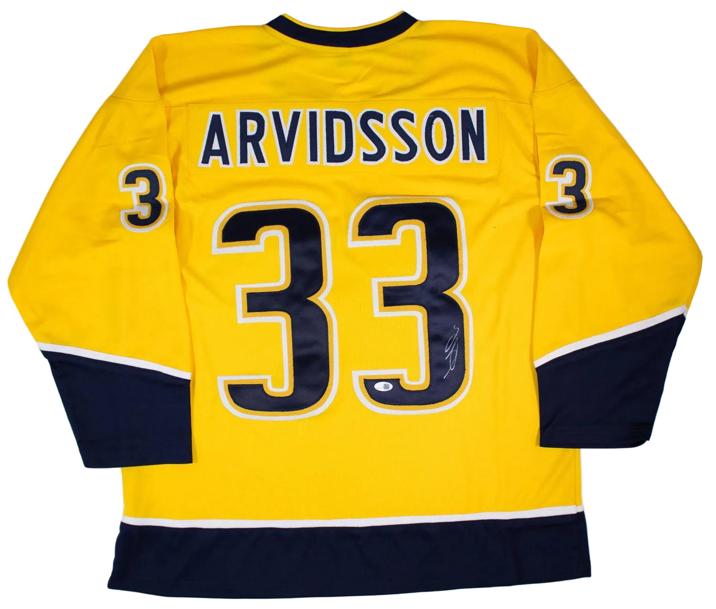 Viktor Arvidsson Autographed Nashville Predators Custom Jersey, With COA