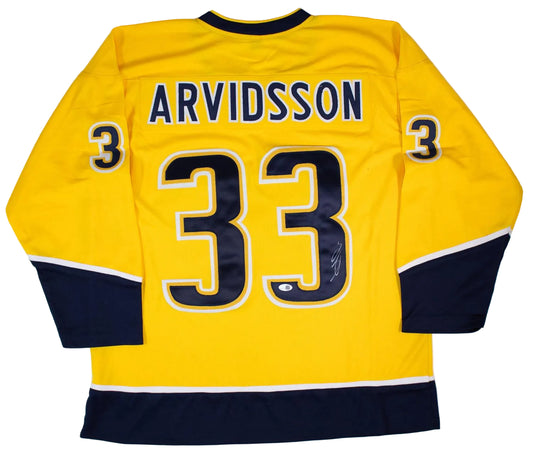 Viktor Arvidsson Autographed Nashville Predators Custom Jersey, With COA