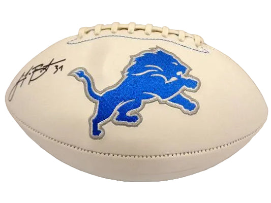 Jake Bates Hand-Signed Detroit Lions Football, With COA