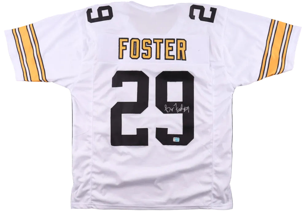 Barry Foster Hand-Signed  XL Custom Pittsburgh Steelers Jersey, With COA