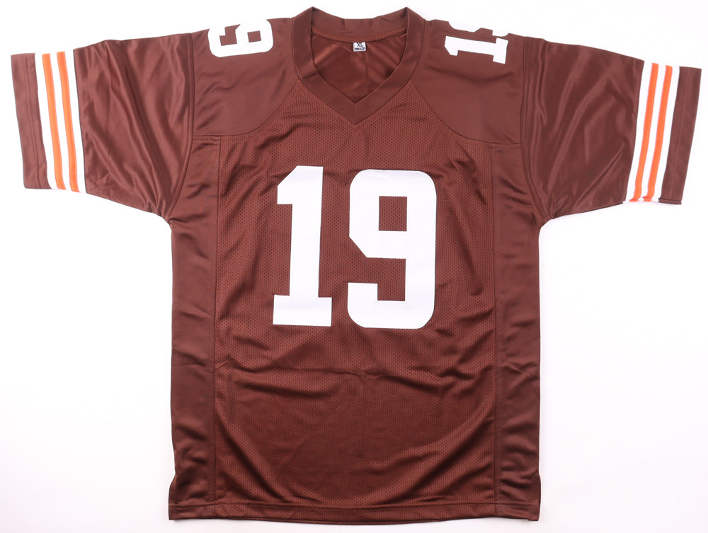 Bernie Kosar Hand-Signed Custom XL Cleveland Browns Jersey, With JSA COA
