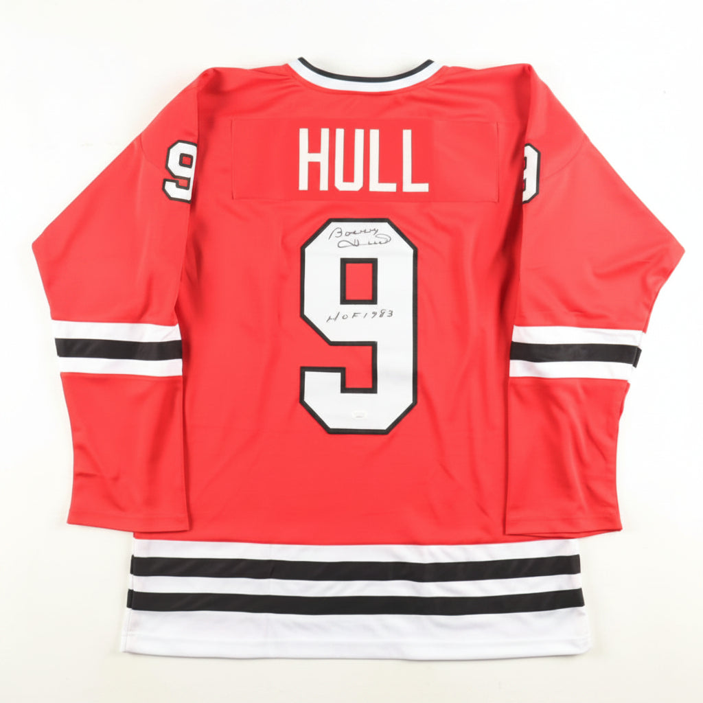 Bobby Hull Hand-Signed Custom Jersey, With COA
