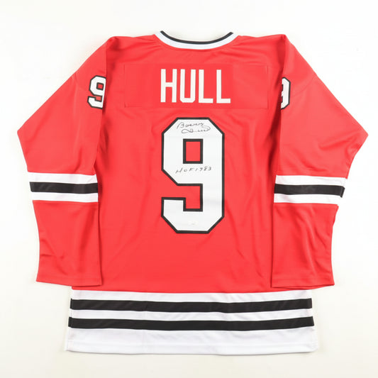 Bobby Hull Hand-Signed Custom Jersey, With COA