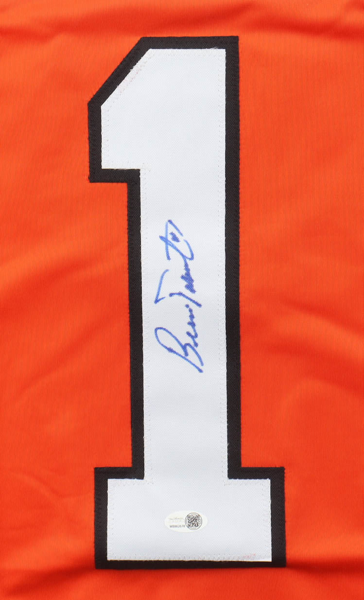 Bernie Parent Hand-Signed XL Custom Philadelphia Flyers Jersey, With JSA COA
