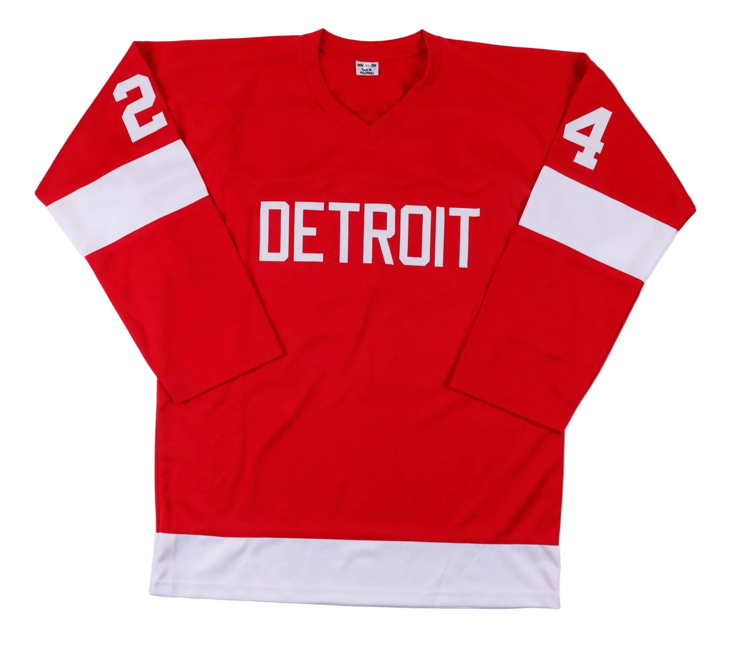 Chris Chelios Hand-Signed XL Custom Detroit Red Wings Jersey, With JSA COA