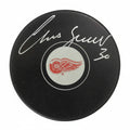 Chris Osgood Hand-Signed Detroit Red Wings Puck, With COA