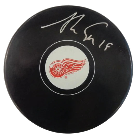 Andrew Copp Hand-Signed Detroit Red Wings Puck, With COA