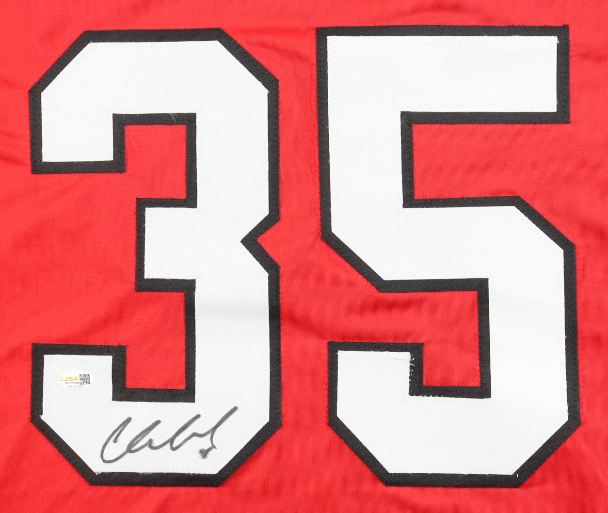 Cory Schneider Autographed Custom XL New Jersey Devils Jersey, With JSA COA