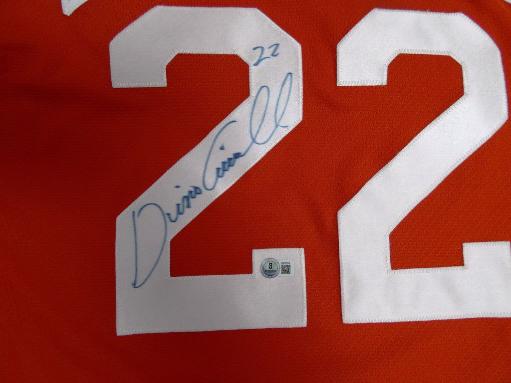Dino Ciccarelli, The Most Goals By An Undrafted Player In NHL History, Autographed Red Wings CCM Jersey, With Beckett Authentication