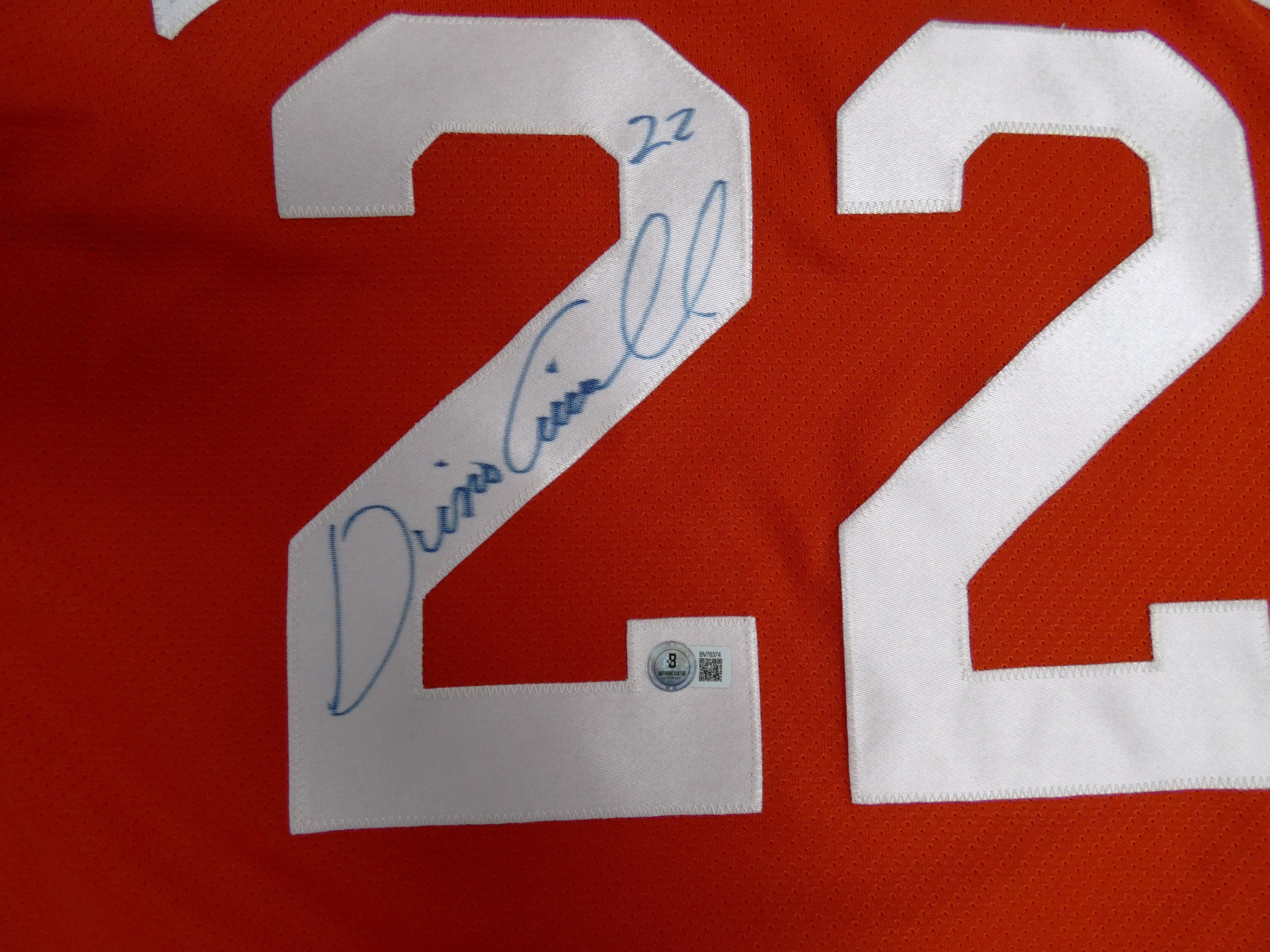 Dino Ciccarelli, The Most Goals By An Undrafted Player In NHL History, Autographed Red Wings CCM Jersey, With Beckett Authentication
