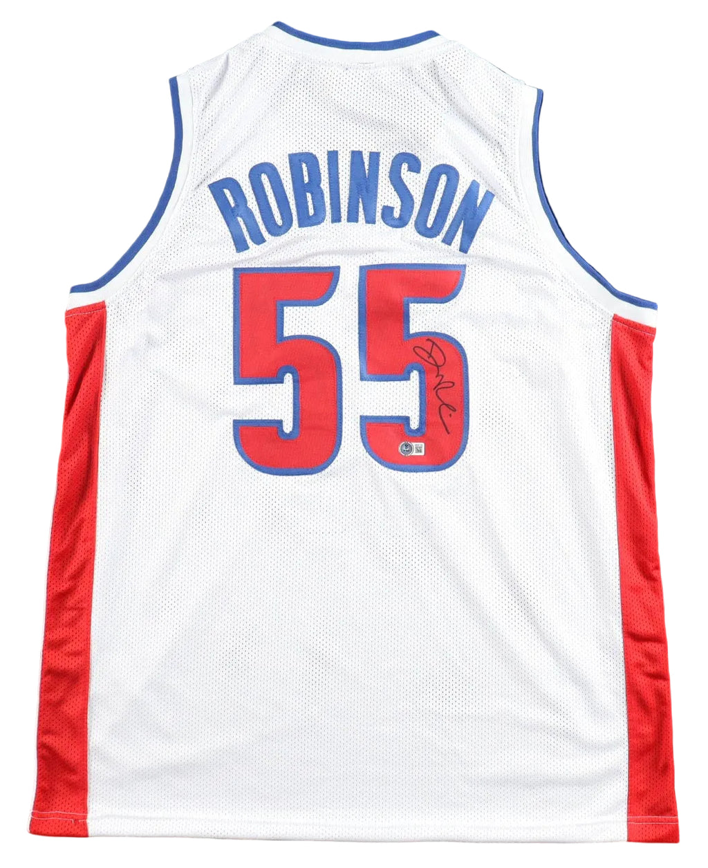Duncan Robinson Hand-Signed XL Custom Detroit Pistons Jersey, With Beckett COA
