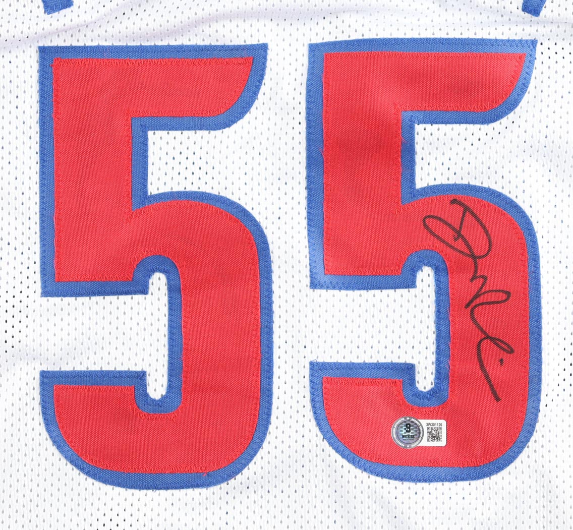 Duncan Robinson Hand-Signed XL Custom Detroit Pistons Jersey, With Beckett COA