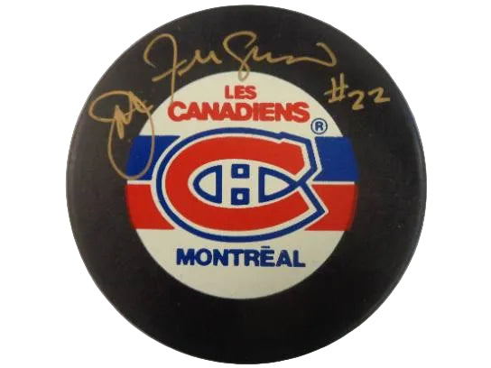 John Ferguson Autographed Montreal Canadiens Puck, With COA